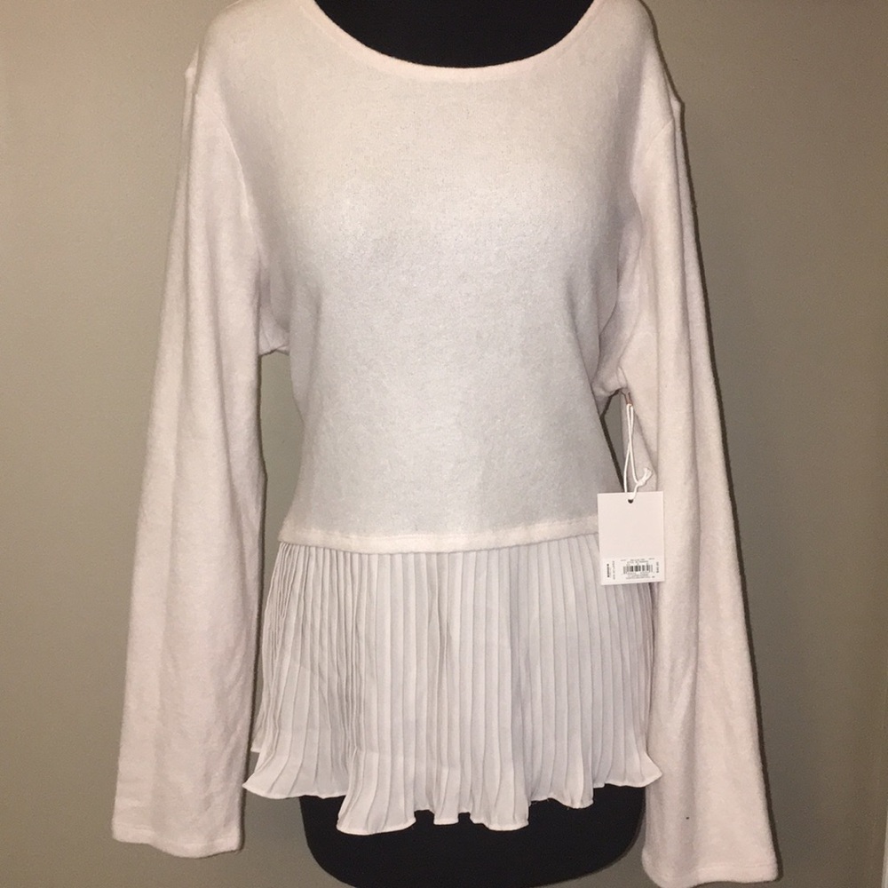 NWT - Laura Conrad pink sweater - Plus 2X